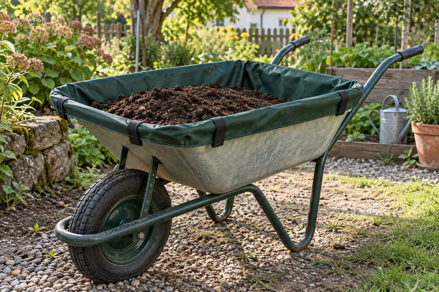 Fúrik s vyberateľnou pevnou vložkou a zeminou