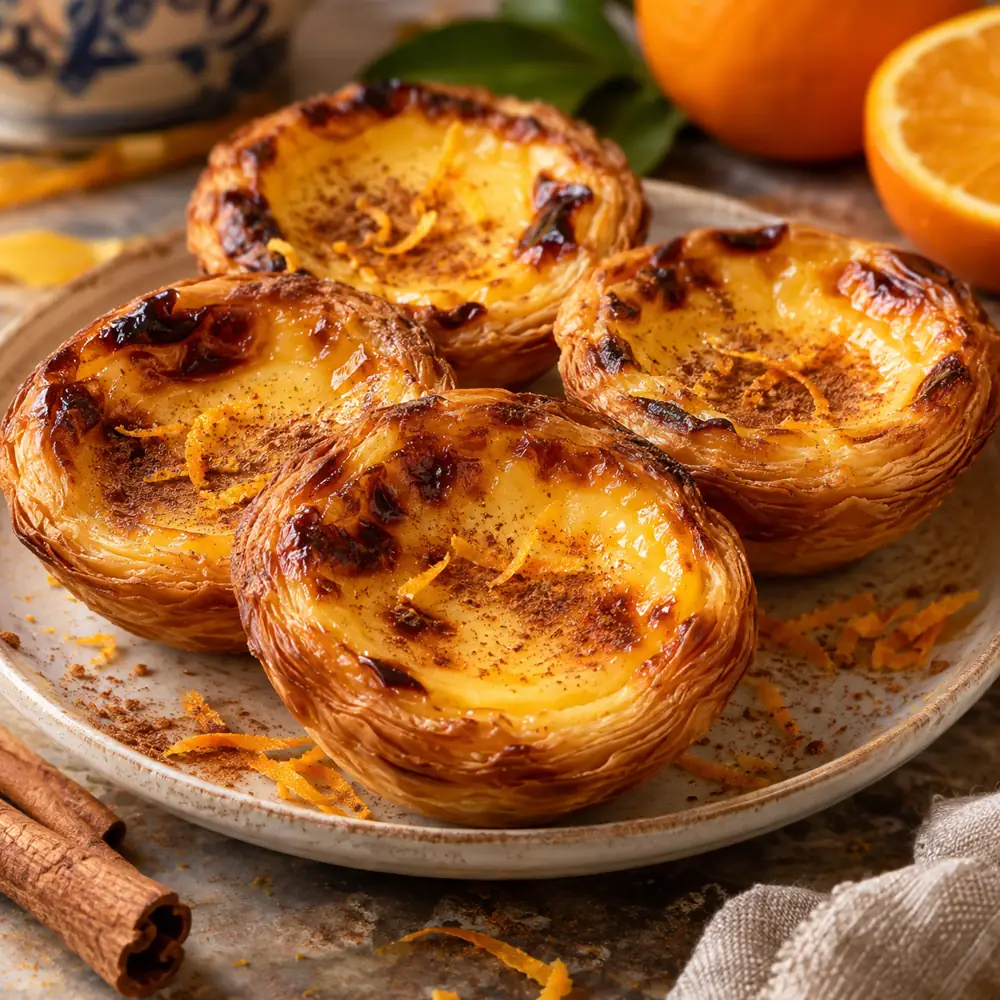 Portugalské pastel de nata – škoricové krémové košíčky
